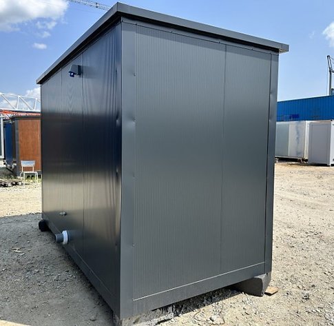 Conteneur Sanitaire 3 Cabines : WC, Urinoir + Chaudière, Douche – Image 10