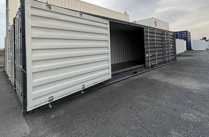 Container maritime 40′ HC OPEN SIDE 1er voyage – Image 4