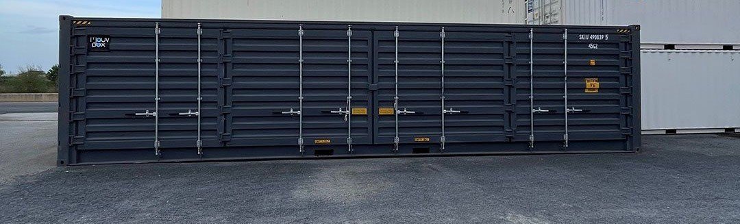 Container maritime 40′ HC OPEN SIDE 1er voyage – Image 3